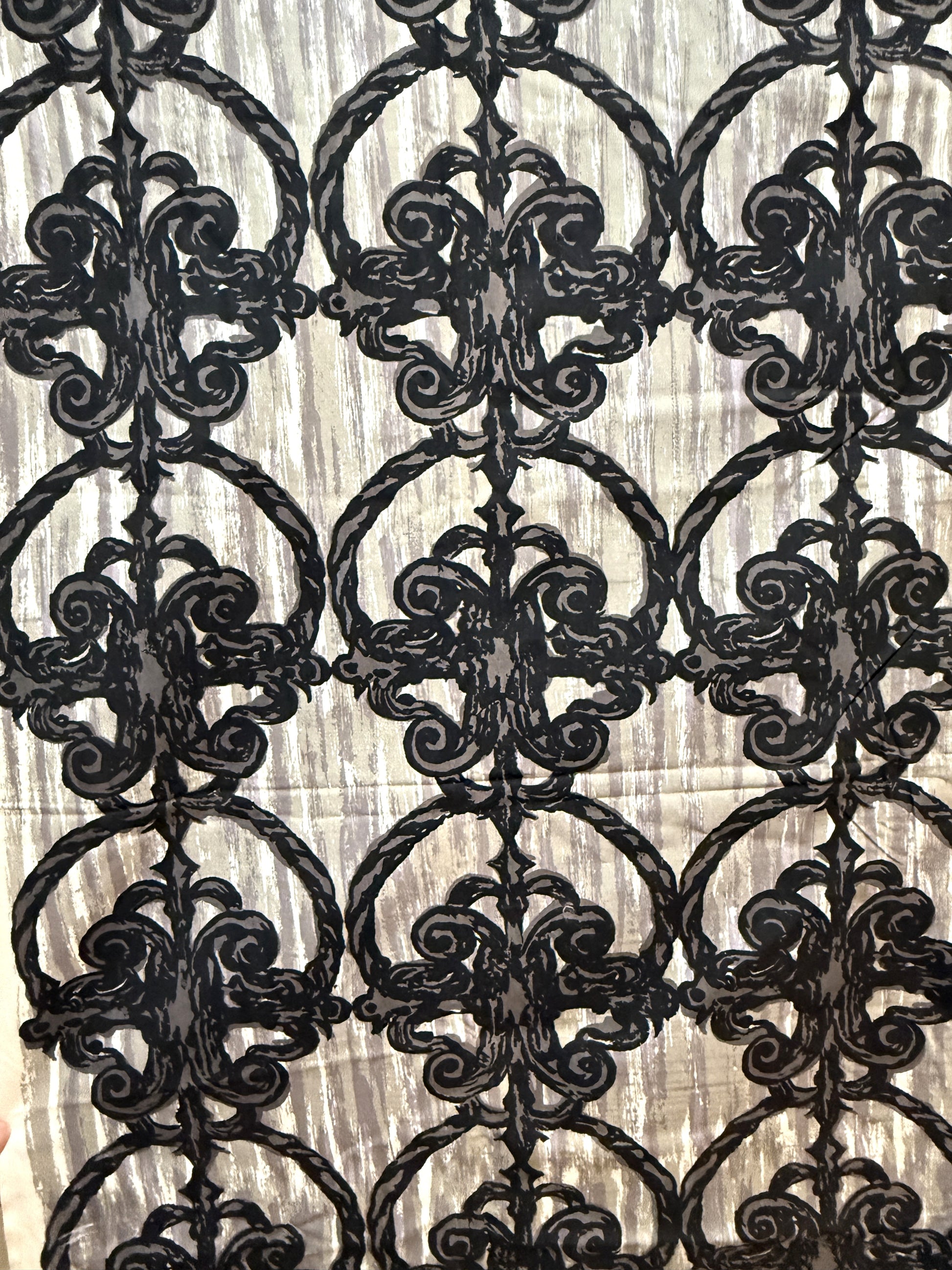 Cohama Castile pattern hand print fabric