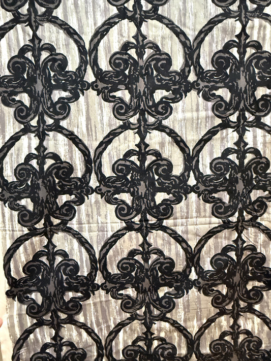 Cohama Castile pattern hand print fabric